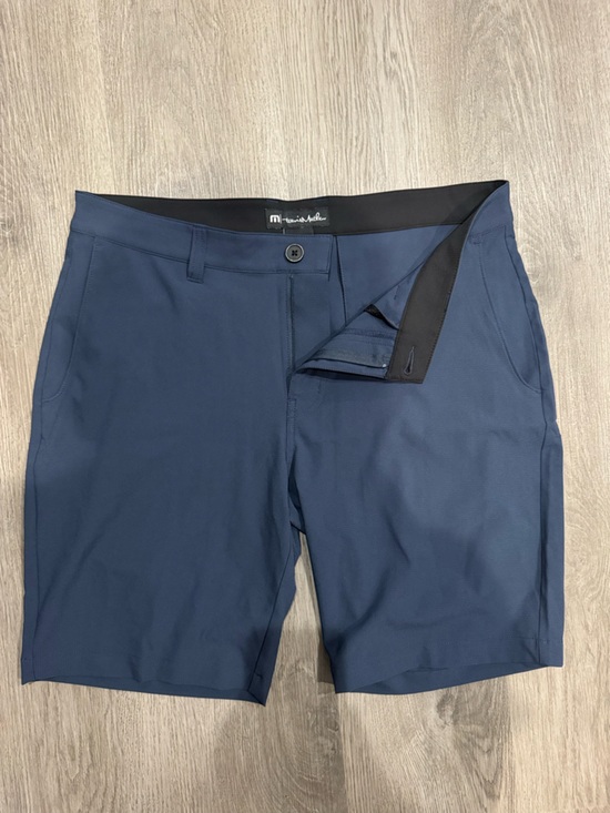 Travis Mathew Other - Travis Mathew Navy Blue Stretch Flat-Front Men's Shorts
